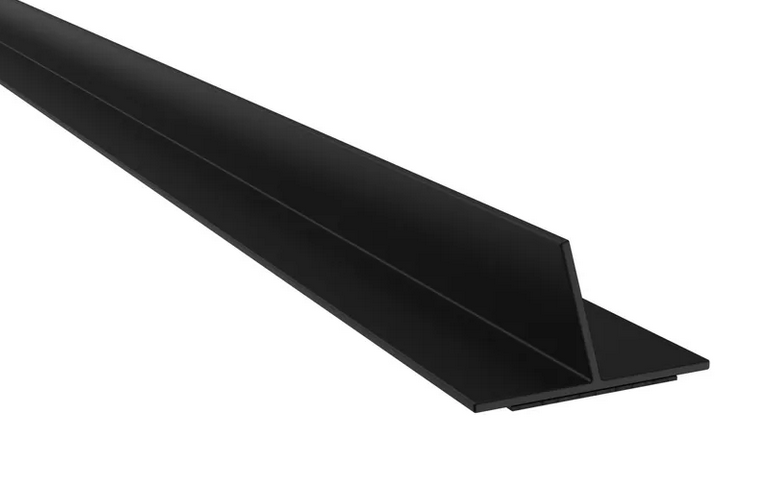 Pemko S77BL Silicone Single Fin Fire/Smoke Gasket, 5/16" x 1/2", Black Roll with Self Adhesive