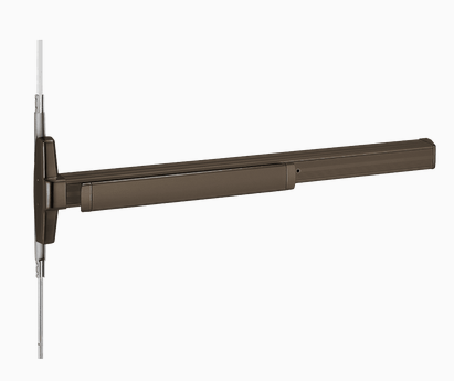 Von Duprin RXEL3347ANL Concealed Vertical Rod Exit Device with 386NL Trim, Electric Latch Retraction, Request to Exit