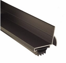 Pemko 210AV / 210DV Door Shoe, Vinyl Bottom Seal - 1 1/4" Width x 1 9/16" Height
