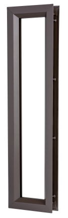 Rockwood LT-B1 Vision Beveled Lite Kit - 3/8" Glazing Pocket for 1/4" Glass