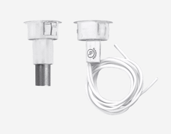 Securitron DPS-M-WH  Door Position Switch, Metal Doors, White