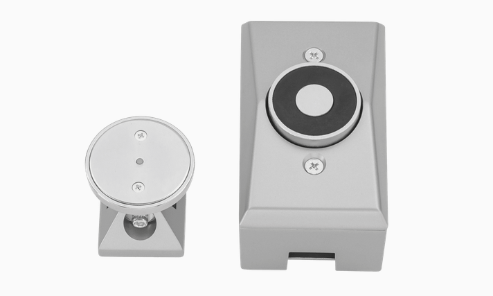 LCN SEM7830 Electromagnetic Door Holder/Release - Surface Wall Mounted, Aluminum