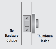 Emtek Wilshire Single-sided Deadbolt
