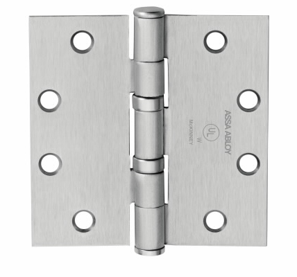 McKinney TA2714 Five Knuckle Standard Weight Hinge - 4.5" x 4.5" - PACK SIZE OF 3