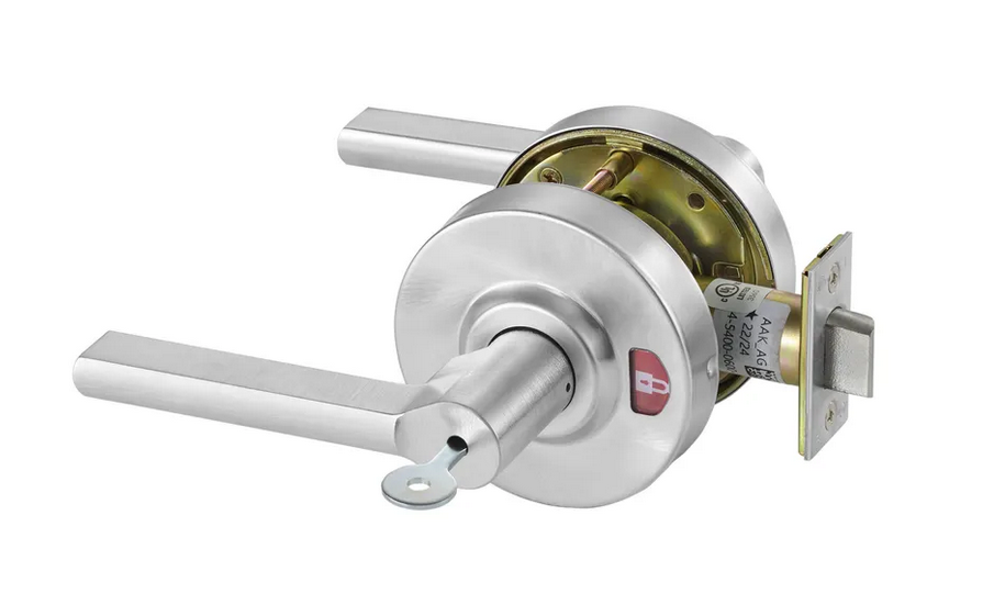 ACCENTRA YPL02 Grade 1 Privacy Cylindrical Lever Lock with Occupancy Indicator