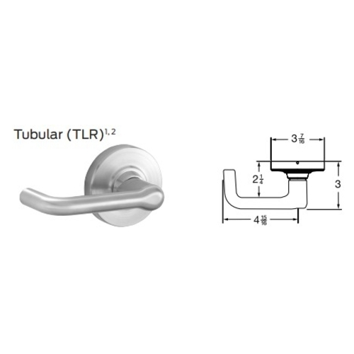 Schlage ND170 Grade 1 Single Dummy Trim