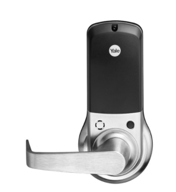 Yale NTB610-NR nexTouch Cylindrical Lever Lock wPushbutton Keypad - Cylinder Override